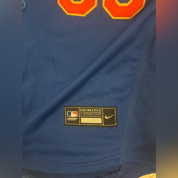 NWT RARE LA Dodgers Mookie Betts World Series Champs 2020 baseball jersey!! ⚾️💙 - Picture 5 of 10